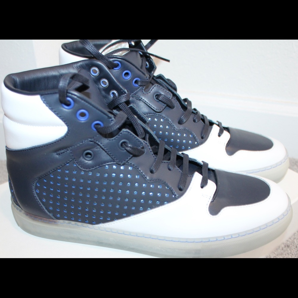 New Balenciaga Paneled High top Shoes Size 41